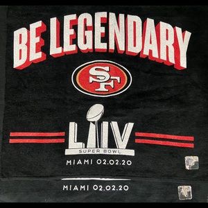 49ers Super bowl 54 official towel
